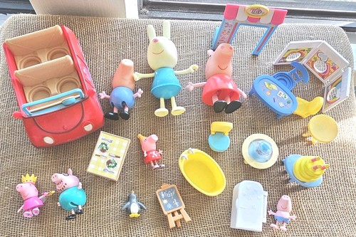 Peppa pig 22pc lot - car,, photo