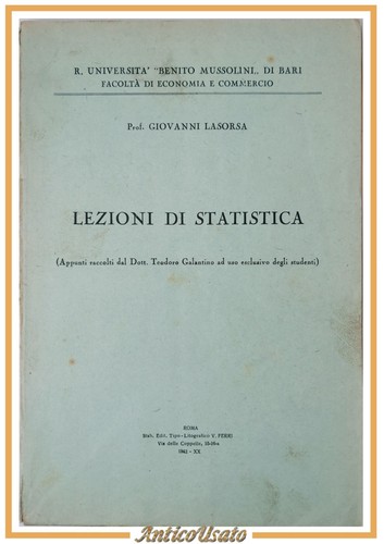 Lezioni statistica di - lezioni,