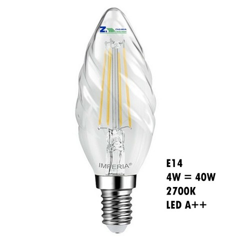 Lampadina tortiglione chiaro - lampadina,