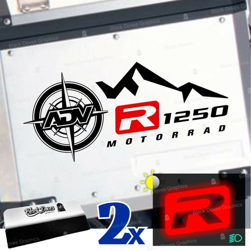 2pz adesivi nero rosso - 2pz,