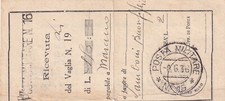 16481-VAGLIA POSTALE CON ANNULLO POSTA MILITARE N° 16*, PAGABILE A MARANO, 1936