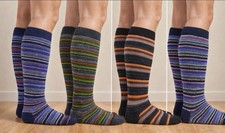 6 Paia Calze PILE Uomo 35/41