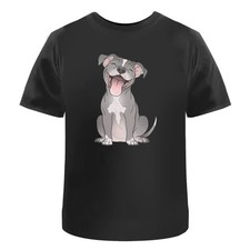 T-shirt unisex 'Happy Pit Bull
