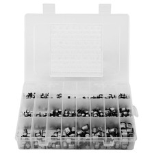 Kit Assortimento 400Pz Condensatori Elettrolitici Alluminio 1Uf - 1000Uf SMD Con