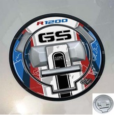 adesivo 3D resinato tappo serbatoio compatibile BMW R 1200 GS (2004–2012)