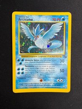 Pokemon Articuno 2/62 Fossil Rara Holo Unlimited Wizards ITA Carte Vintage