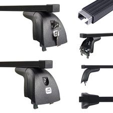 Barre Portapacchi per Opel Meriva A B  03- con Punti fissi di serie zincato 75kg