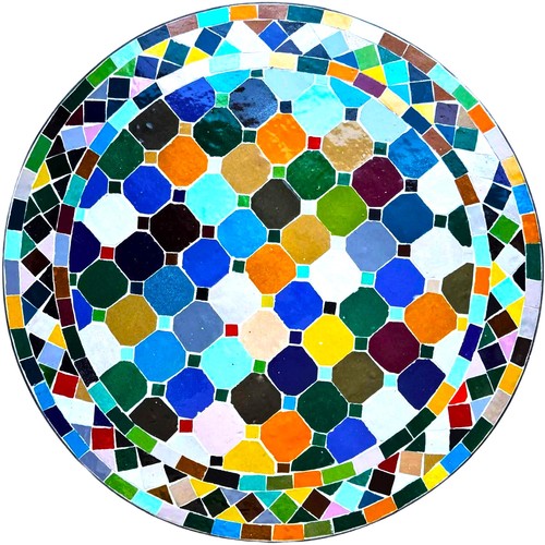 Piatto mosaico marrakesch - in,