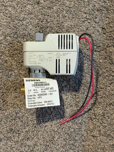 Siemens 242 00511 attuatore - 242-00511,