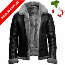 Mens Genuine Sheepskin Jacket