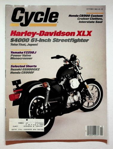 1982 october cycle - cycle, motorcycle