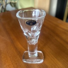 Becherovka leaded shot glass - leaded,