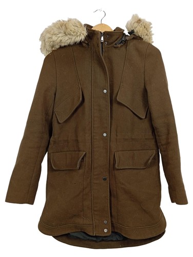 Zara parka donna marrone - parka,