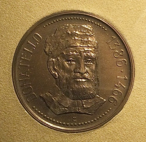 Donatello medaglia di bronzo - medaglia,