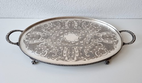 Splendido vassoio argentato - ,