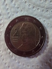Moneda Rara de 2 euros Austria