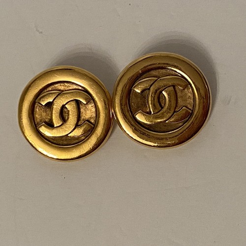Orecchini chanel logo - cc,