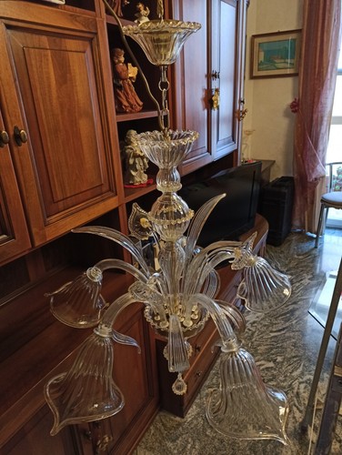 Lampadario vetro murano - vetro, di