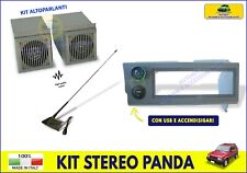 Kit Casse Stereo per Panda Young Autoradio Usb Antenna Mascherina Accendisigari