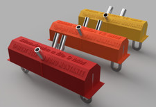 Kit 3 dime per montaggio di cerniere ANUBA a filo da  9-13-14/16MM (NEW VERSION)