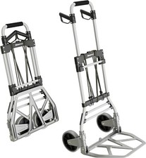 ATHLON TOOLS Carrello Elevatore Manuale in Alluminio per Carichi Pesanti Pieghev