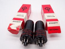 2x 6V6GTY National (2) NUOVO 