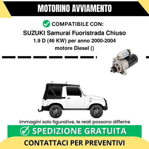 Motorino avviamento suzuki - motorino,