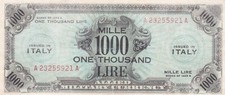 Allied Military Currency -
