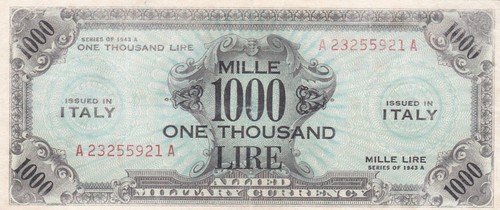 Allied military currency - currency,