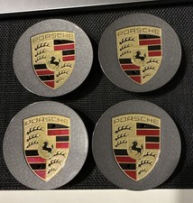 4x coprimozzo grigio Porsche