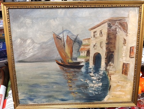 Dipinto olio non conosco - non, il