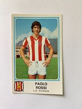 FIGURINA CALCIATORI PANINI 1978/79 LANEROSSI VICENZA PAOLO ROSSI N° 156