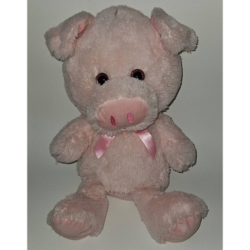 Peluche big pink - pink, pig