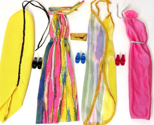 Lotto abiti barbie vintage - lotto,