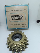 RUOTA LIBERA REGINA ORO GOLD 6v  14/19 t FREEWHEEL NEW IN BOX COLNAGO EROICA