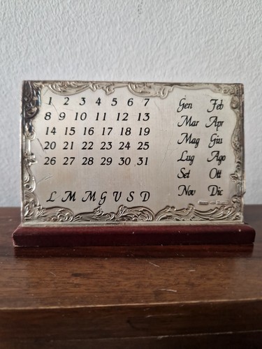 Calendario perpetuo scrivania - calendario,