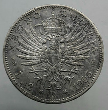 2 Lire Aquila Sabauda 1905
