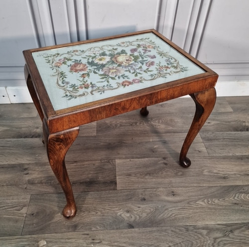 Tavolino vintage noce piano - vintage,