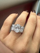 Fede Nuziale 7 Ct Taglio Ovale