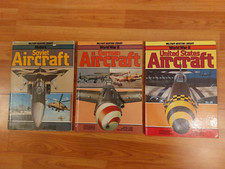3 military aviation books on