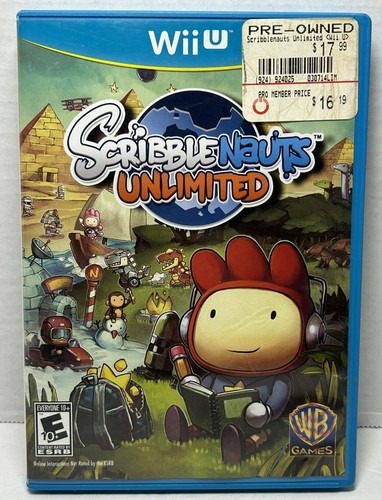 Scribblenauts unlimited - scribblenauts,