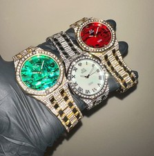 Orologio ICED-OUT ottagonale