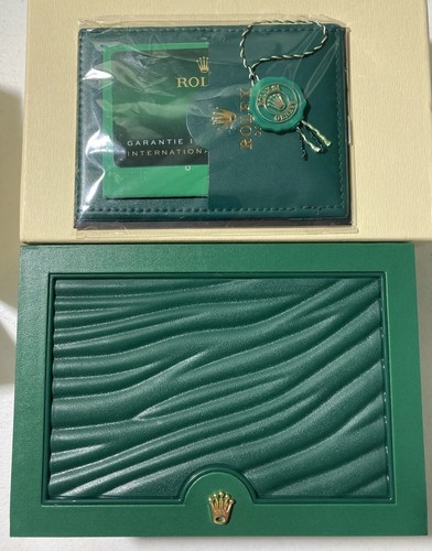 Rolex presentation green wave - green,