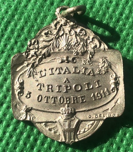 Medaglia reduci campagna - reduci, libia