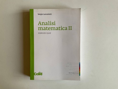 Analisi matematica - , ii