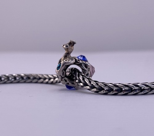 Charm cristallo pavone ohm - charm,