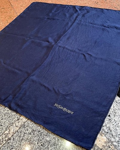 Sciarpa seta vintage ysl yves - vintage,