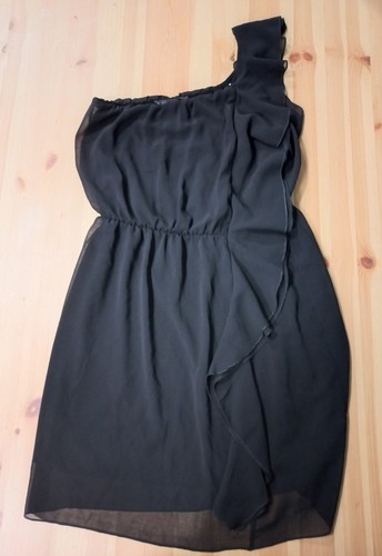 Abito mini vestito corto nero - mini,,
