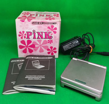 NINTENDO GAME BOY ADVANCE SP PINK LIMITED EDITION - COMPLETA TESTATA