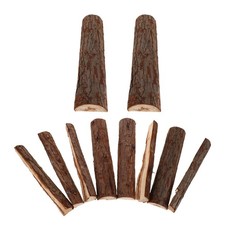  10 Pezzi Decorazione Legna da